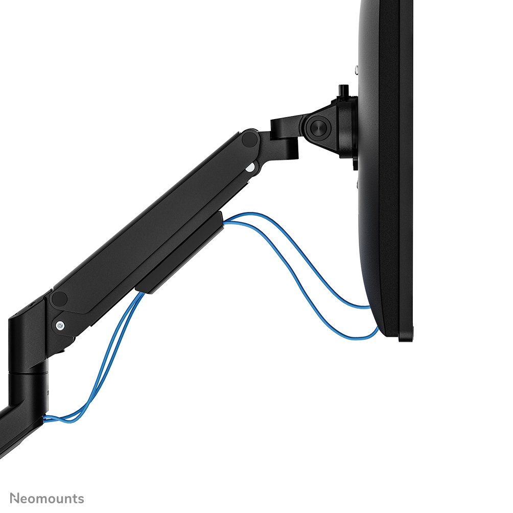 Neomounts DS70-250BL1 Support d'écran à fixer 17-35" - ressort à gaz - Topfix - arrêt 180°